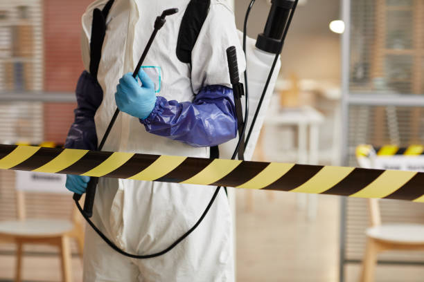 Professional Biohazard technician working in Conifer, CO